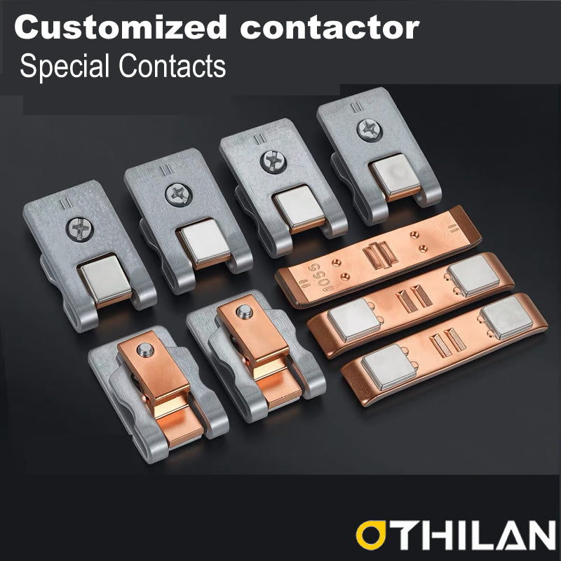 Customized Contactor Contacts | High-Performance Silver Alloy Electrical Contact Tips