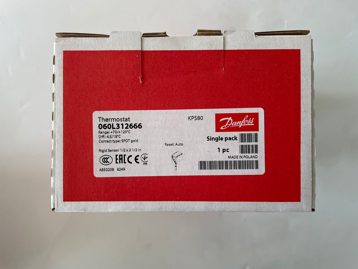 Thermostat KPS80 | KPS | Temperature switches KPS80-060L312666/Danfoss