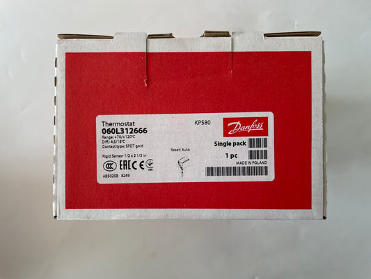 Thermostat KPS80 | KPS | Temperature switches KPS80-060L312666/Danfoss