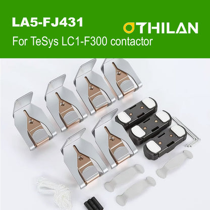 AC Magnetic Contactor CJX2-D/F (for LC1-D/F) CJX2-D115A to CJX2-F1250A for Motor Starters and Electrical Control Panels 220V-240V
