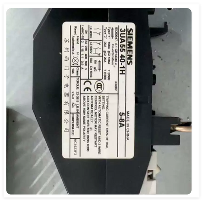 3UA5500 Series Thermal Overload Relay for Siemens, 3UA5500-1E 1F 1H (2.5A-8A) Motor Protection